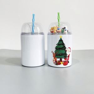 DIY <b>Cup</b> Topper Doll Figurines Blank Sublimation 10oz Lowball 22oz Fatty 20oz Tumbler <b>with</b> Blank Dome <b>Lid</b> - Product Image 3