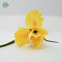 Fleurs d'iris artificielles de haute qualité en tissu de soie de 70 cm, en gros, pour la décoration intérieure, les mariages, les remises de diplômes, design floral Alice