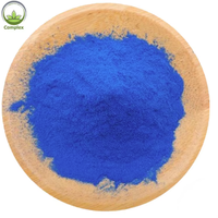 Poudre de peptide de cuivre pur à 99 % lyophilisée de qualité cosmétique pour soins de la peau, fournie directement par l'usine