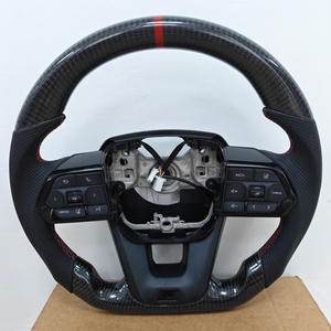 Volant de direction en fibre de carbone de qualité supérieure pour LC200 Toyota Prius 30 C 50 Zvw Zvw30 Xw30 TC XB <span class=keywords><strong>IM</strong></span> XA - Product Image 1