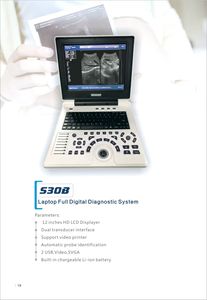 <span class=keywords><strong>2025</strong></span> Veterinaire Echografiescanner | Draagbare Diermachine Voor Vee/Paard/Huisdierenkliniek Met 3.5Mhz-Sonde - Product Image 5