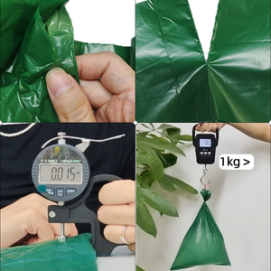 Sac à crottes 7D garanti HDPE EPI vert foncé <span class=keywords><strong>plaine</strong></span> expédition rapide sac à crottes pour chiens - Product Image 5