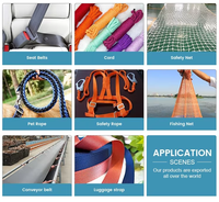 900D 600D 300D Recyclable PP Multifilament Yarn Custom Solid Color Polypropylene Yarn for Knitting Textile