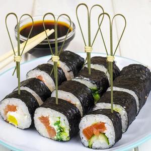 Stuzzicadenti e Spiedini Monouso in Bambù a Forma <span class=keywords><strong>di</strong></span> Cuore per Antipasti, Salumi e Utensili da Bar - Product Image 1