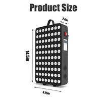 Panneau de luminothérapie rouge 400W, type sur pied, pour les soins de la peau, 660nm 850nm, pour soulager la douleur, prix d'usine