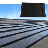 Paneles Solares para Casas Modernas, Sistema de Techo Metálico de Ahorro de Energía, Fácil Instalación, Tejas Solares