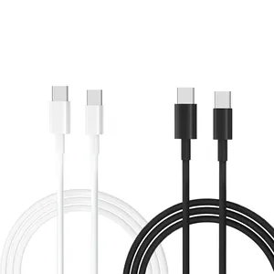 1M 2M USB C to USB C data cable PD 60W fast charging Cable 20W Quick Charge USB cable