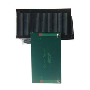 Panel surya Mini 5V 60MA 0.3W, untuk DIY mainan listrik sel fotovoltaik sistem tenaga surya 68*37MM sel surya kecil - Product Image 4