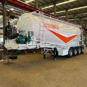 Vente directe usine LUYI – Silos à poudre en acier de 40 mètres cubes pour véhicules, réservoirs de stockage de ciment en vrac et de cendres volantes, personnalisables, 30000 kg - Product Image 3