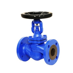 Vanne à boisseau sphérique droite à roue manuelle avec joint à soufflet en fonte GGG50 conforme à la norme DIN JIS <span class=keywords><strong>Mss</strong></span> Sp85 - Product Image 2