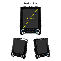 CARUPEZ 9.7 pouces Android autoradio pour Renault Megane 4/Koleos/2017-2019 Samsung SM6/Talisman 8 cœurs 7862S GPS intégré