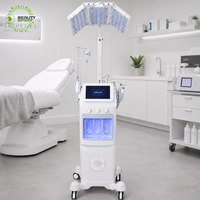 Appareil de peeling aquatique 12 en 1 avec pulvérisation d'oxygène haute pression, machine de soin du visage Hydra Spa