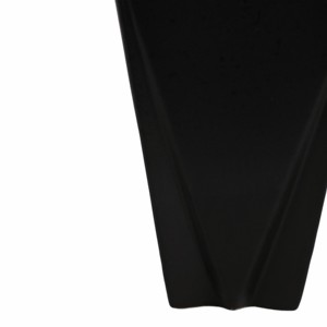 Vaso Alto in Ceramica, Decorazione Moderna per Soggiorno, Camera da Letto, Ufficio, Casa, Vaso per Fiori Nero con Design Geometrico - Product Image 5