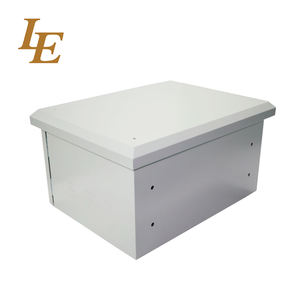 Armoire extérieure de 19 pouces 6U, profondeur 450 mm, avec 2 ventilateurs, RAL7035SN, largeur 600 mm, boîtier métallique étanche IP65 - Product Image 5
