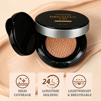 Fond de Teint Crème 2-en-1 Couvrance Totale Contrôle du Sébum Ingrédients Minéraux Longue Tenue Marque Privée Fabricants