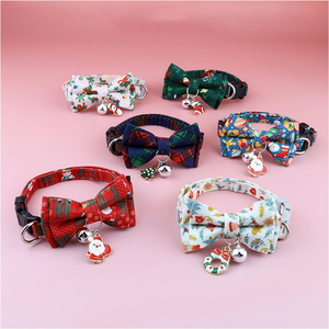 <span class=keywords><strong>Collar</strong></span> Navideño para Mascotas - <span class=keywords><strong>Collar</strong></span> con Lazo Extraíble para Perros, Gatos y Perros Pequeños, Regalo Navideño - Product Image 1