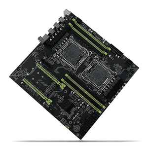 X99 dual CPU Máy Tính Ban mẹ <span class=keywords><strong>Intel</strong></span> <span class=keywords><strong>Xeon</strong></span> <span class=keywords><strong>E5</strong></span> LGA2011-V3 C612 Chipset Dual DDR4 Máy tính để bàn Mainboard 256GB PC bo mạch chủ - Product Image 4