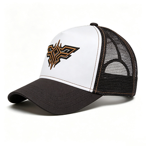 หมวกแก๊ปทรงทรัคเกอร์ปักลายอินทรีเรขาคณิต ผ้าแคนวาสน้ำหนักเบา ระบายอากาศได้ดี เหมาะสำหรับปั่นจักรยาน กอล์ฟ เดินป่า วิ่ง - Product Image 2