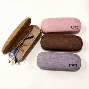 Vente en gros de boîtes à lunettes de soleil colorées portables, étuis rigides pour lunettes, personnalisables - Product Image 5
