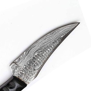 Couteau de chasse personnalisé en acier Damas avec manche en bois, vente en gros OEM, couteau de chasse à lame fixe en acier Damas - Product Image 5