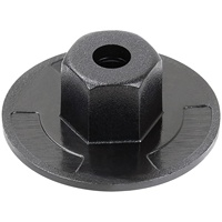 51711958025 prix inférieur auto carrosserie clips en plastique voiture Push Type retenue large gamme trou forme personnalisée pare-chocs en plastique