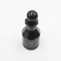Cadeau et souvenir de parfum en cristal noir K9 de style arabe clair complexe 3ml 6ml 12ml artisanat en cristal d'autres produits