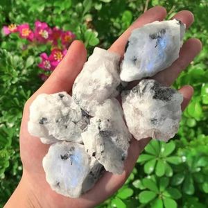 หินมูนสโตนหยาบที่เหมาะสมสำหรับการทำเครื่องประดับปลาสำหรับตู้ปลาการจัดสวนกระถางดอกไม้ - Product Image 3