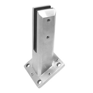 درابزين خارجي من الفولاذ المقاوم للصدأ مزدوج 10-12 درج حنفية زجاجية لمسبح حديث وشرفة شقة - Product Image 3