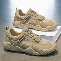 Chaussures de sécurité pour hommes, respirantes en maille, antidérapantes, résistantes à l'usure, à lacets, semelle extérieure en caoutchouc, pour les chantiers de construction et les sports