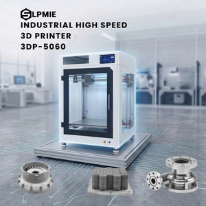 Imprimante industrielle 3DP 5060 avec écran tactile capacitif HD de 7 pouces, machine facile à utiliser pour les travaux de fonderie d'investissement et de fabrication de maquettes - Product Image 1
