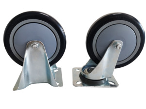 5 Inch PU PP <strong>Casters</strong> Universal <strong>Caster</strong> <strong>Wheel</strong> - Product Image 3