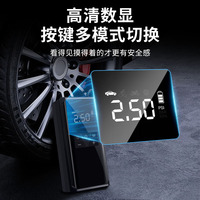 Démarreur de secours haute performance 99800mAh 2000A avec compresseur d'air numérique pour voiture, camion, moto, situations d'urgence