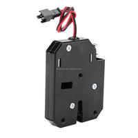 Serrure de casier de livraison de colis Intelligent d'entraînement de solénoïde de jis, serrure de 24v Dc 12v serrure d'armoire électronique Express intelligente