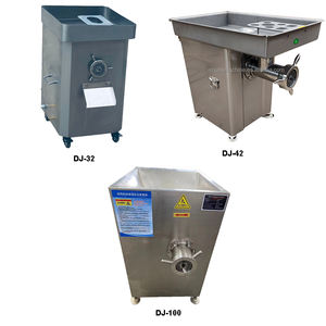 Picadora de carne congelada automática de gran potencia comercial, picadora de verduras, máquina de relleno de salchichas, máquina picadora de carne de cerdo - Product Image 1