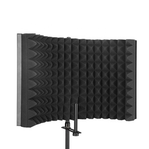 Écran insonorisé de bouclier d'isolation de microphone d'accessoires de mousse insonorisante à haute densité pour le microphone de studio d'enregistrement - Product Image 2