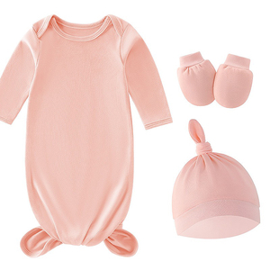 Vente en gros de serviette d'emmaillotage pour salle d'accouchement pour nouveau-né sac de couchage anti-coup de couette anti-saut grenouillère pour enfants - Product Image 5