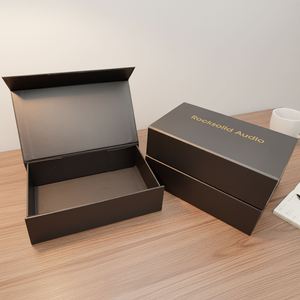 Boîte cadeau pour vin rouge FX Luxury Packaging avec logo personnalisé, vente en gros, boîtes pliantes en carton de haute qualité, fermeture magnétique - Product Image 4