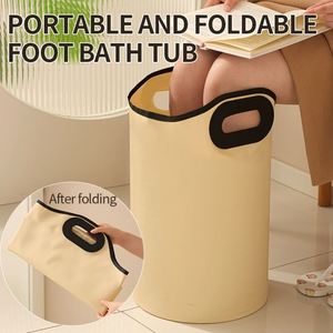 Bassin de spa pliable pour bain de pieds avec trou de vidange, vente en gros d'usine - Product Image 5