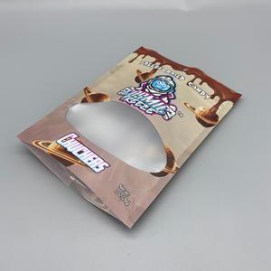 Sachet Doypack Mylar refermable avec fermeture éclair pour emballage cadeau de fruits lyophilisés, chocolats et bonbons, idéal pour les bonbons pour enfants, fabrication OEM - Product Image 2