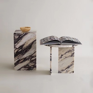 Couchtisch aus Marmor im Nordisch-Modernen Stil mit Eleganter Formgebung - Product Image 3