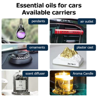 Désodorisant de voiture liquide non enflammé longue durée Lot de recharges d'huile de parfum ménager écologique pour voiture