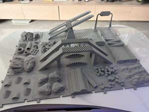 Kit Fai-da-Te <span class=keywords><strong>1</strong></span>/<span class=keywords><strong>24</strong></span> per Auto RC Rock Crawler, Percorso Modulare con Ostacoli SXC30/CXC24 per Appassionati - Product Image 6