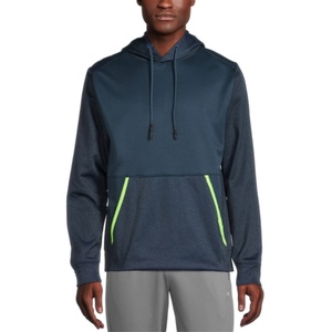 Performance Running <b>Hoodie</b> with Breathable 100% Cotton Fabric Winter Summer Athletic Men's Custom Logo <b>Workout</b> Top - Product Image 2