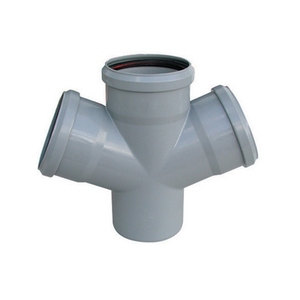 Conexión de Drenaje Doble Braga Htda Valsir 50/50 67 30' para Sistemas de Plomería - Product Image 1