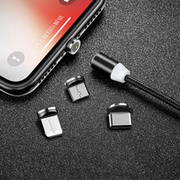 Kabel Pengisian Daya USB 3.0 Tipe-C 3-in-1 Berkualitas Tinggi Konduktor Tembaga Berlapis Pelindung Anyaman PVC untuk Komputer dan Earphone