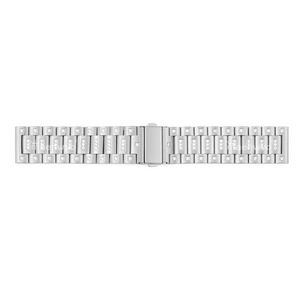 Vintage Fashion Luxury Stainless Steel <b>Watch</b> Band with Butterfly Clasp Design Fits 24mm - Product Image 1