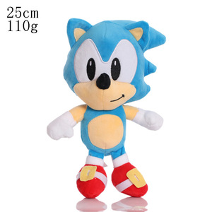 2022 all'ingrosso nuovo stile 25cm <span class=keywords><strong>Sonic</strong></span> peluche morbido peluche Super <span class=keywords><strong>Sonic</strong></span> peluche bambola regalo di compleanno per bambini - Product Image 4
