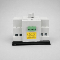 Commutateur de transfert automatique AORDIC, double alimentation 2P monophasé 220V, interrupteur de contrôle de coupure de courant ATS domestique
