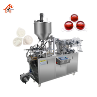 Machine d'emballage de remplissage scellage liquide automatique pour chocolat fromage confiture de fruits sauce soja blister