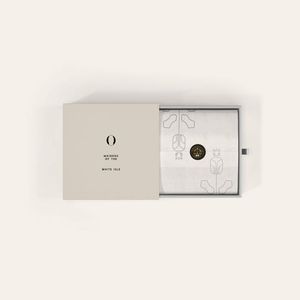 Caja de Regalo de Cartón Rígido Hecha a Mano de Lujo con Logotipo Personalizado de Alta Calidad, Caja de Embalaje para Pendientes con Asa - Product Image 1